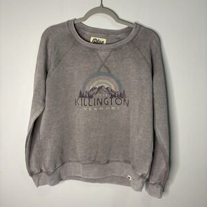 Blue 84 Galveston Sweatshirt Womens M Gray Long Sleeve Activewear‎ Sweatshirt
